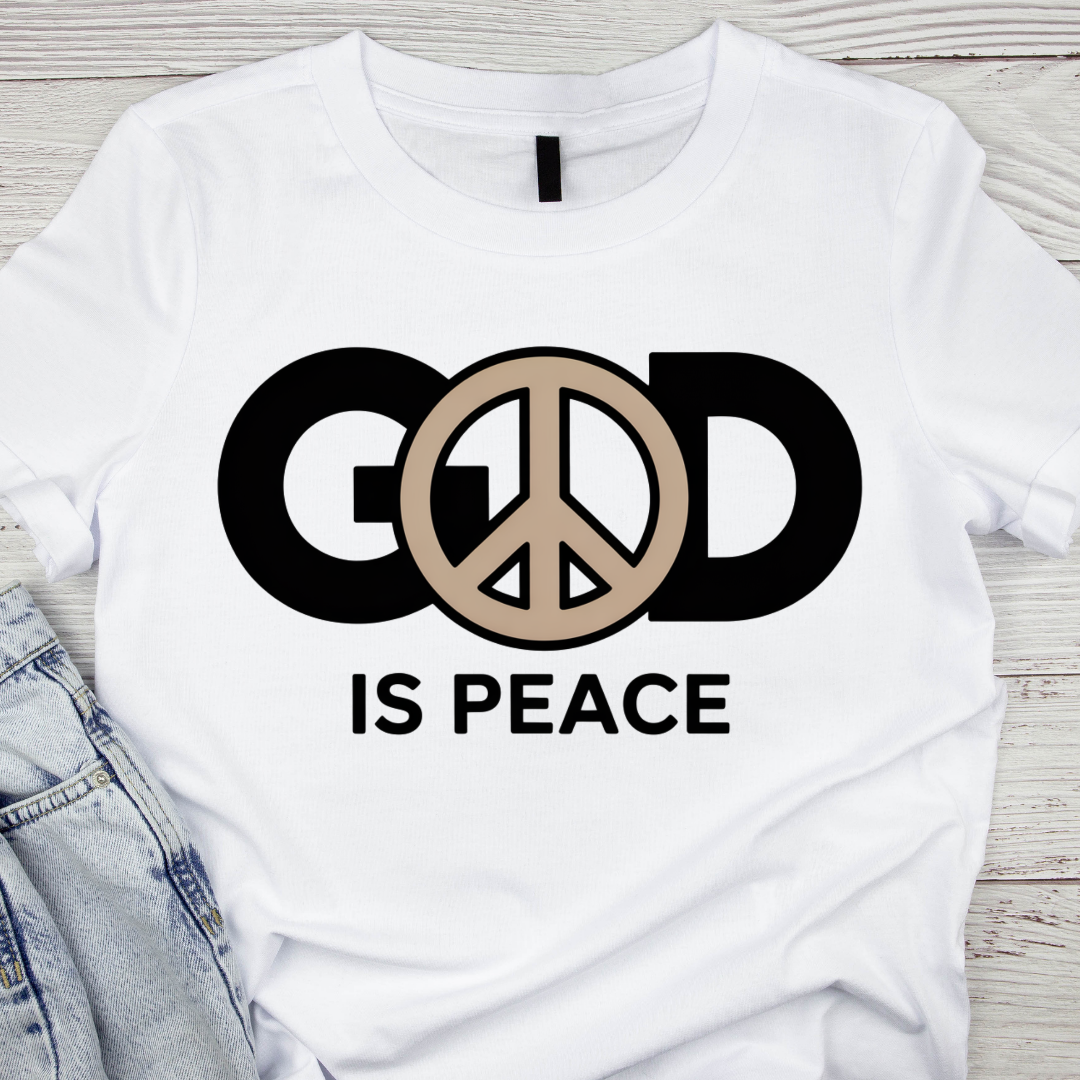 God is peace UV DTF/DTF TRANSFER