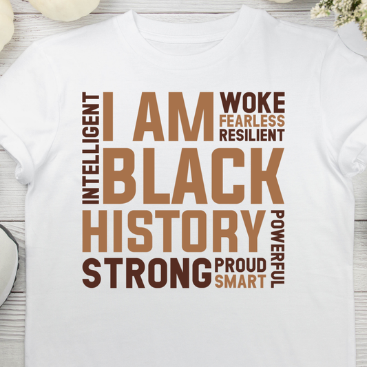 Shout Loud Black History UV DTF/DTF TRANSFER