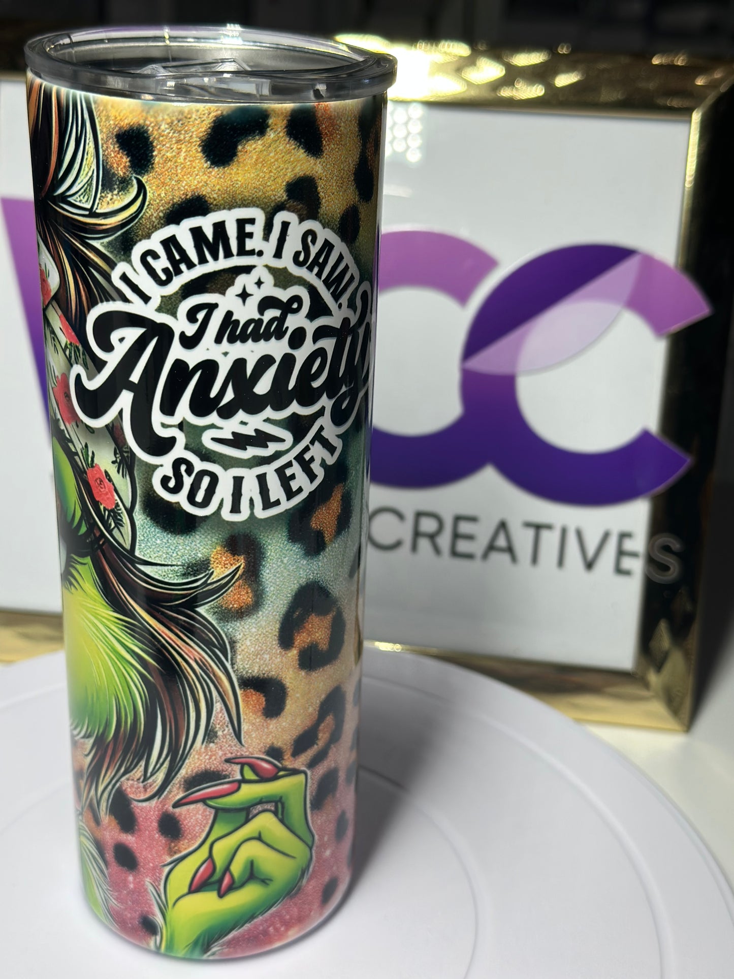 20 oz custom tumbler