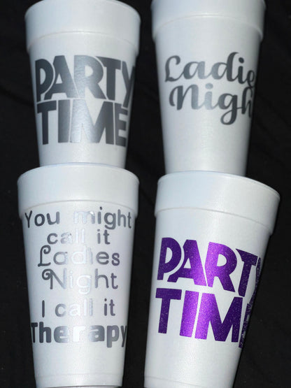 Personalize styrofoam cups ￼