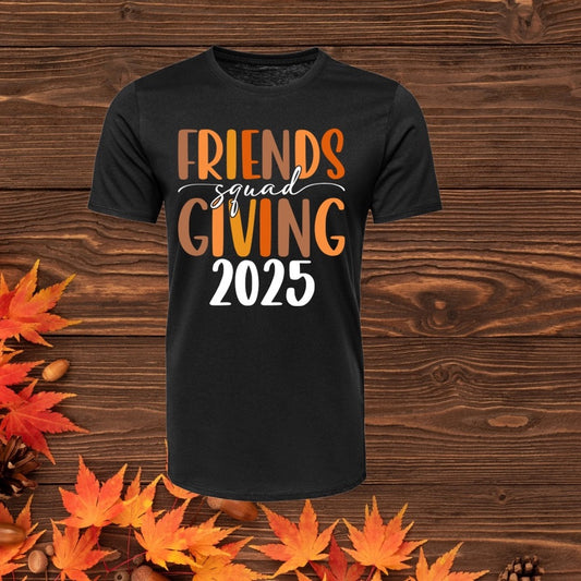 Friends giving  TRANSFER (IRON ON TRANSFER SHEET ONLY)