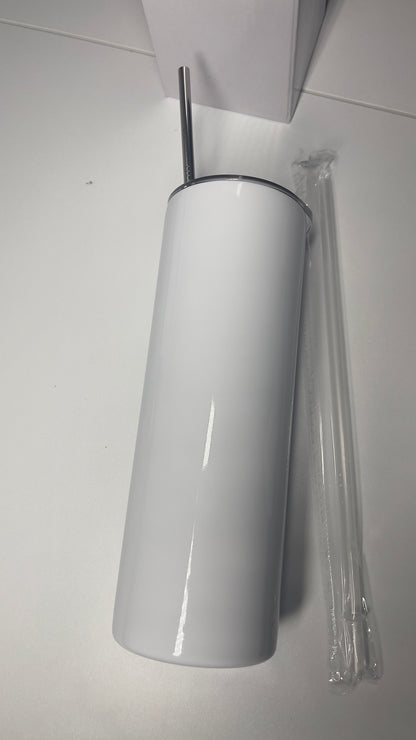 Blank 20oz flat tumbler