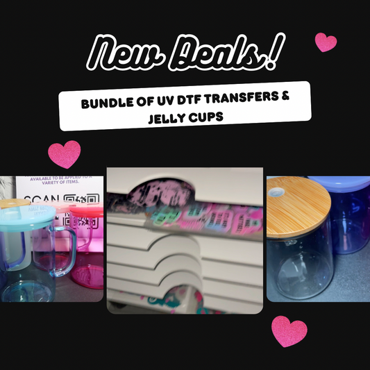 UV DTF and Cup Bundle - $150 Value Mystery Box