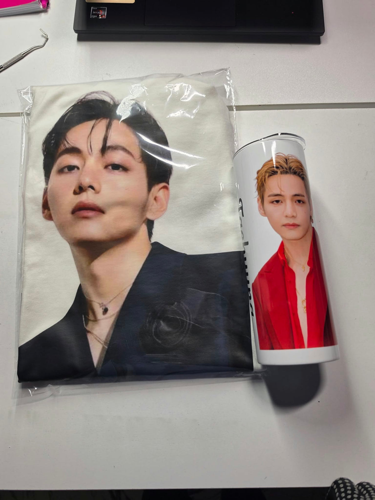 Custom T-Shirt + Tumbler Bundle