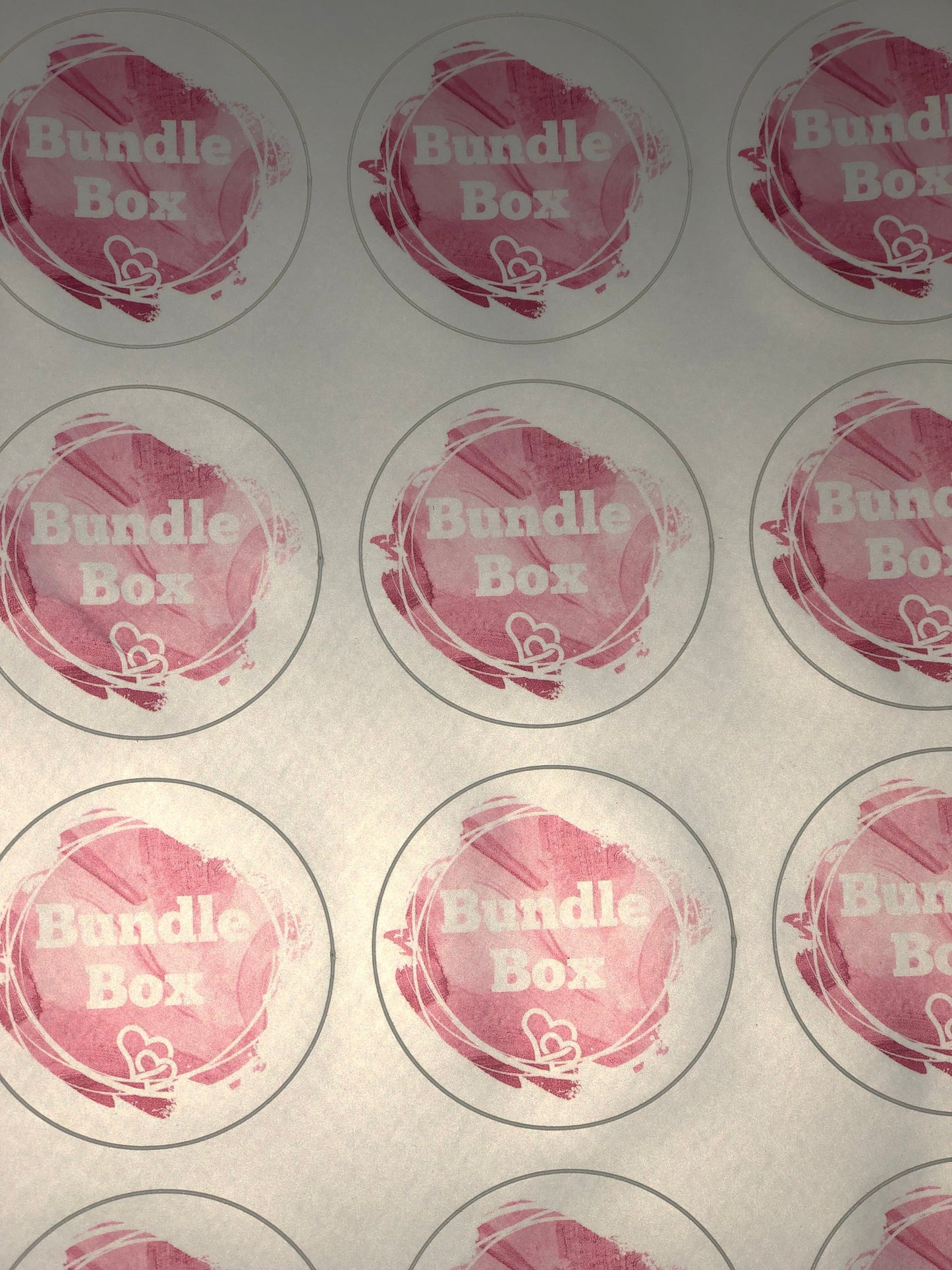 Oval Stickers