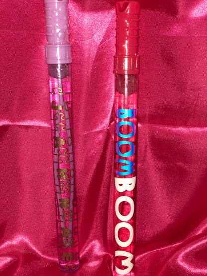 Bubble wands